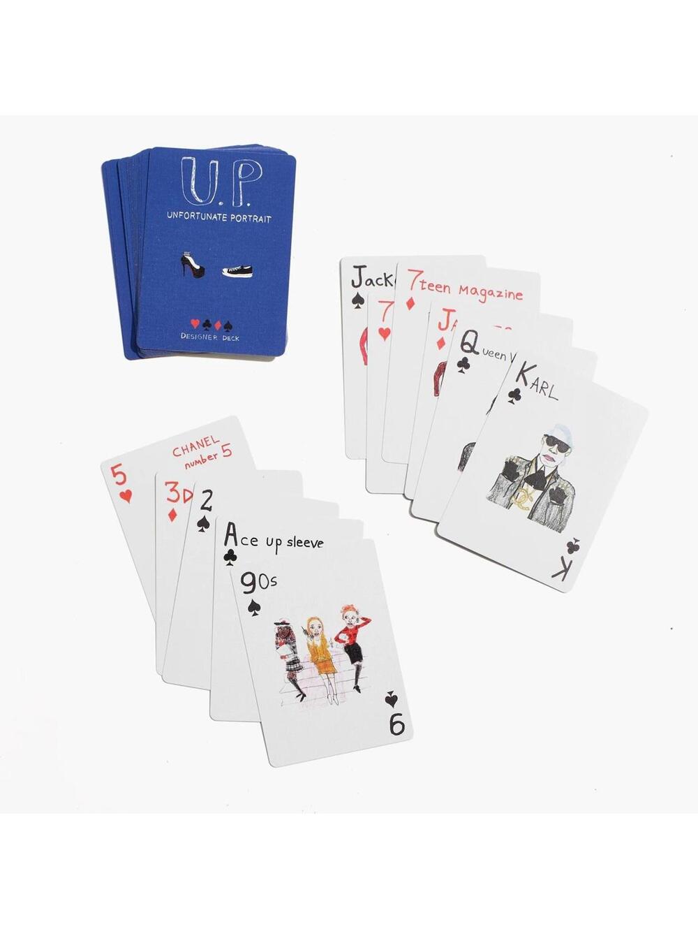 NEW Madewell Unfortunate Portrait Playing Cards